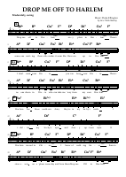 Drop Me Off To Harlem - Score.pdf